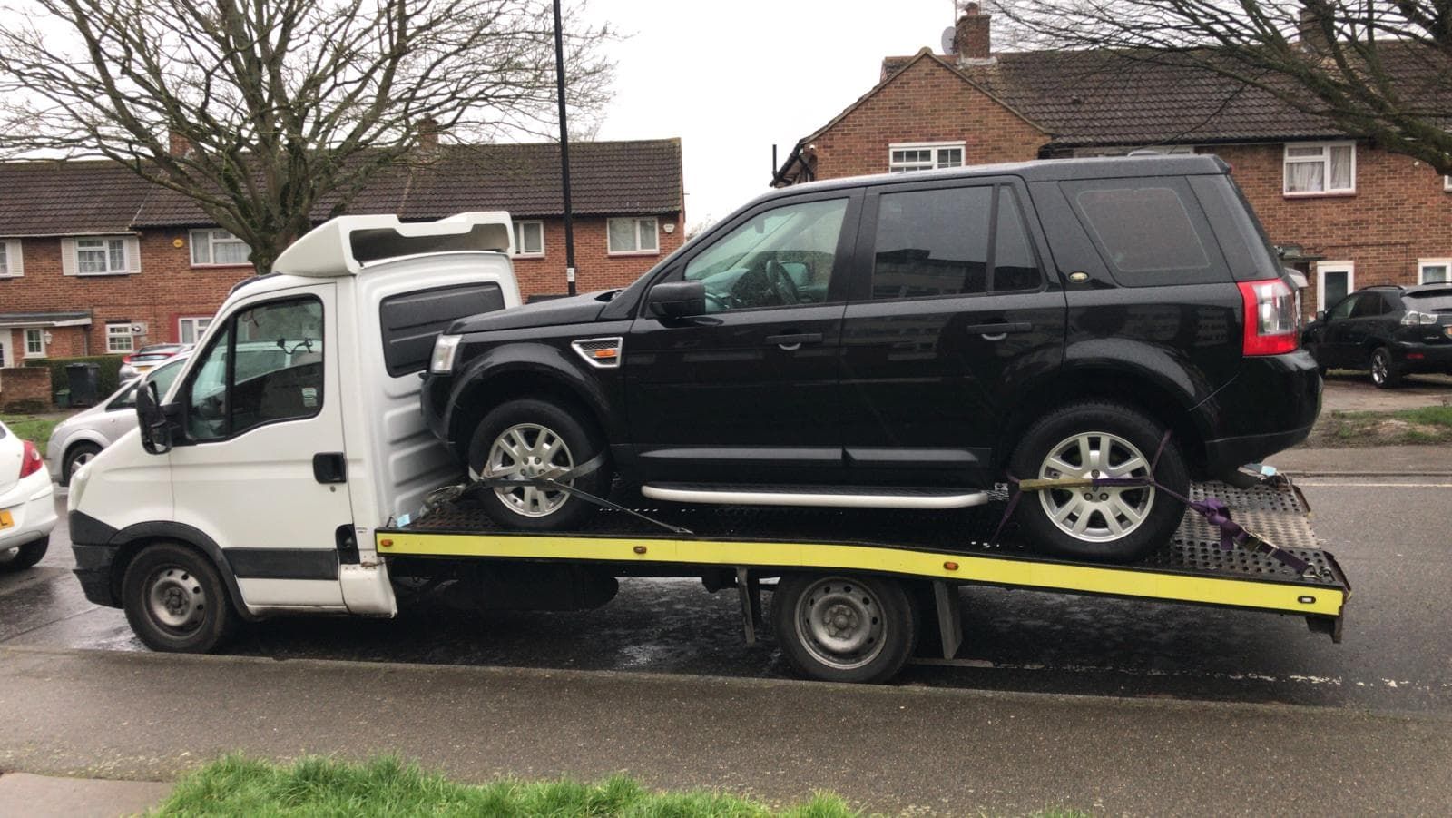 car recovery in Northampton